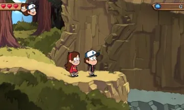 Gravity Falls Legend of the Gnome Gemulets (Usa) screen shot game playing